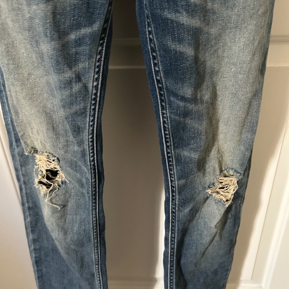 Calvin Klein Jeans- Ultimate Skinny Legs Size 28X32 Blue Jeans - Picture 2 of 6